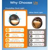 CLOUDY BAY [6 Pack] 3CCT Low Voltage LED Deck Lights