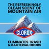 Glad Large 30 Gallon Trash Bags, Clorox Mountain Air Heavy