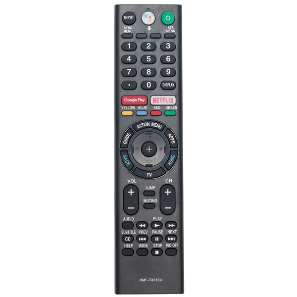 New RMF-TX310U Voice Mic Replace Remote fit for Sony Bravia