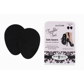 Sole Savers (3 Pair)- Sole Protectors, Anti-Slip, Bottom of Shoe Anti-Skid Pad, Non-Slip Pad, for Men & Women (Adult- One Size Fits Most) (OS)