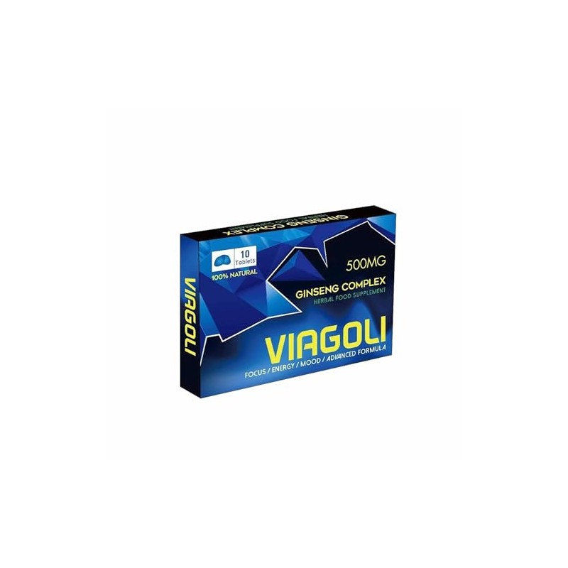 Ginseng Tablets for Men 500mg | Energy, Stamina & Vitality