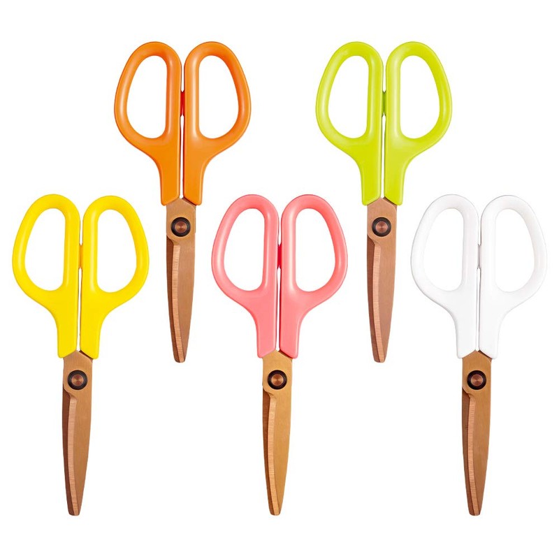 Plus Fit-Cut Curved Scissors, Washable Titanium