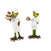 formano Set of 2 Funny Frogs Frog as a Baker,