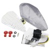 Mallofusa Motorcycle Integrated Taillight LED Brake Tail Light Compatible for