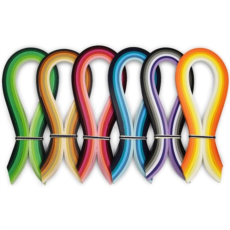 1.5mm x 39cm Paper Quilling Strips Kit 36 Colors 720