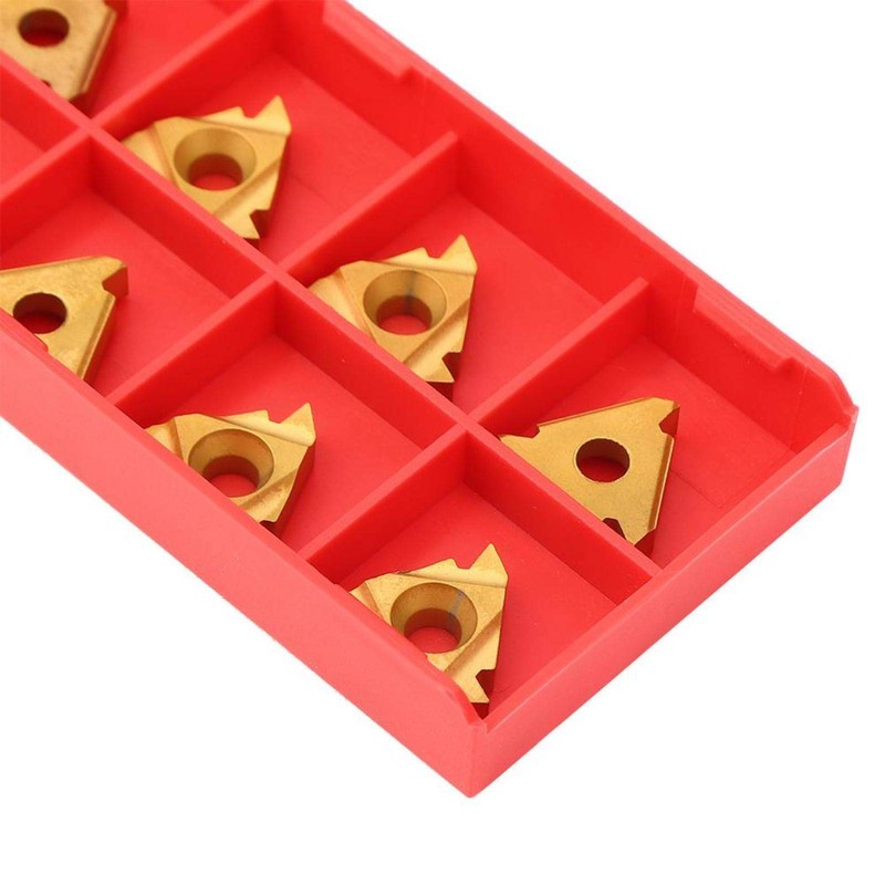 Reliable Carbide Inserts 16IR AG60 Carbide Insert Reversible CNC Lathe