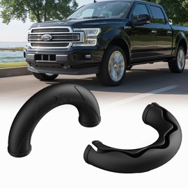 Tow Hooks Covers Compatible with Ford F150 Accessories 2004-2024 Compatible with Toyota Tundra Accessories 2017-2021 (Black)