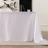 BIT.FLY 57 in x 126 in Rectangular Satin Tablecloth for