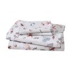 Beatrice Home Fashions Coastal Print Microfiber Sheet Set, Soft, Comfy,