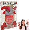 Fruidles Valentine's Day Bachelor Heart-Shaped Chocolate and Rose Duo, Will