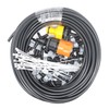 2RZ Misting Cooling System Kit, Irrigation System 66FT(20M) Misting Line