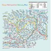 Tokyo Suburban Map Ultra Fine Fiber, Glasses Wipe, Toray Recay,