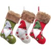 Unbranded 3 Pack 3D Cable Knitting Xmas Faux Fur Cuff