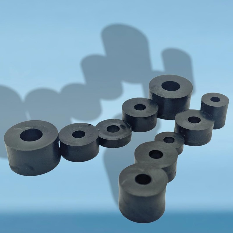 M6 Black Nylon Wide Spacers Standoff Washers ID (internal Diameter)