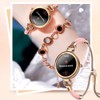 Ladies Smart Watch for Women Full Touchscreen Smartwatch Waterproof Activity