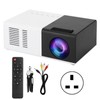 Mini Portable LED Projector 1800LM with Tripod Bracket for Home