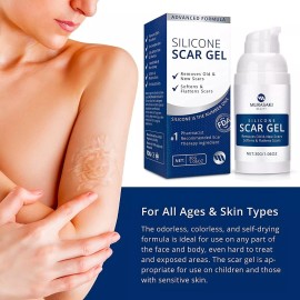 Murasaki Beauty  Gel Cicatrizante De Silicona Para Cicatrices Viejas Y Nuevas