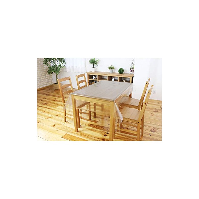 PMGKVB-180 Antiviral Tablecloth Transparent Table Cover 47.2 x 59.1 inches
