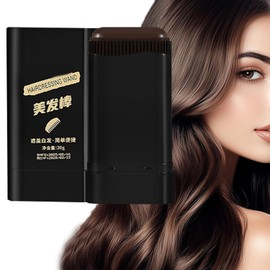 Barra De Tinte Para Cabello Canoso - Barra Coloración Cobertura Canas Hombre Mujer Barba | Brocha Tiza De 20g Para Hombre, Mujer, Salón, Hogar Y Barba