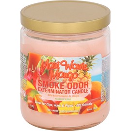 Smoke Odor Exterminator Candle Maui Wowie Mango (6) 13oz Jars Free Shipping