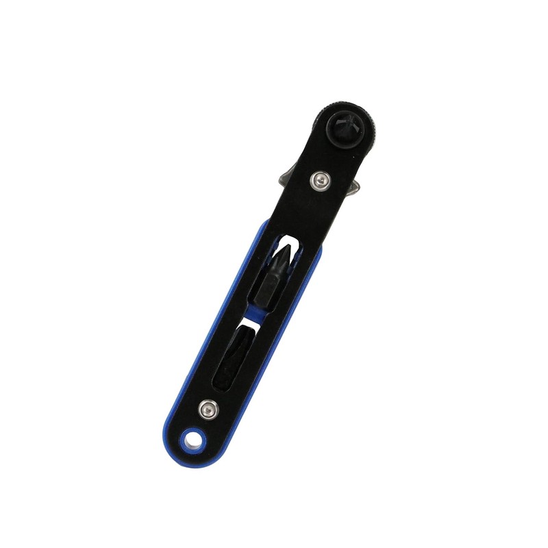 SK11 SRD-242 Ultra Fine Ratchet Screwdriver, 60 Bent Ups, Compatible