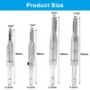 Unlorspy 4Pcs Versatile Sizes HSS Self Centering Drill Bit Set,1/4"