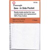 -Dimecrafts Sew-in Repair Side Pocket for Replacement of Trousers/Jeans 1-Count