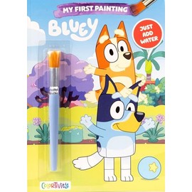 Bluey Colortivity: My First Painting (Color & Activity with Paint)
