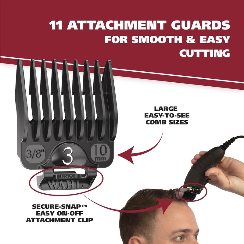 Wahl Clipper Self-Cut Haircutting Kit 79467 Compact Trimming and Personal
