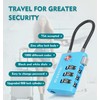 ANVIL TSA Approved Luggage Locks – High Security TSA008 Combination