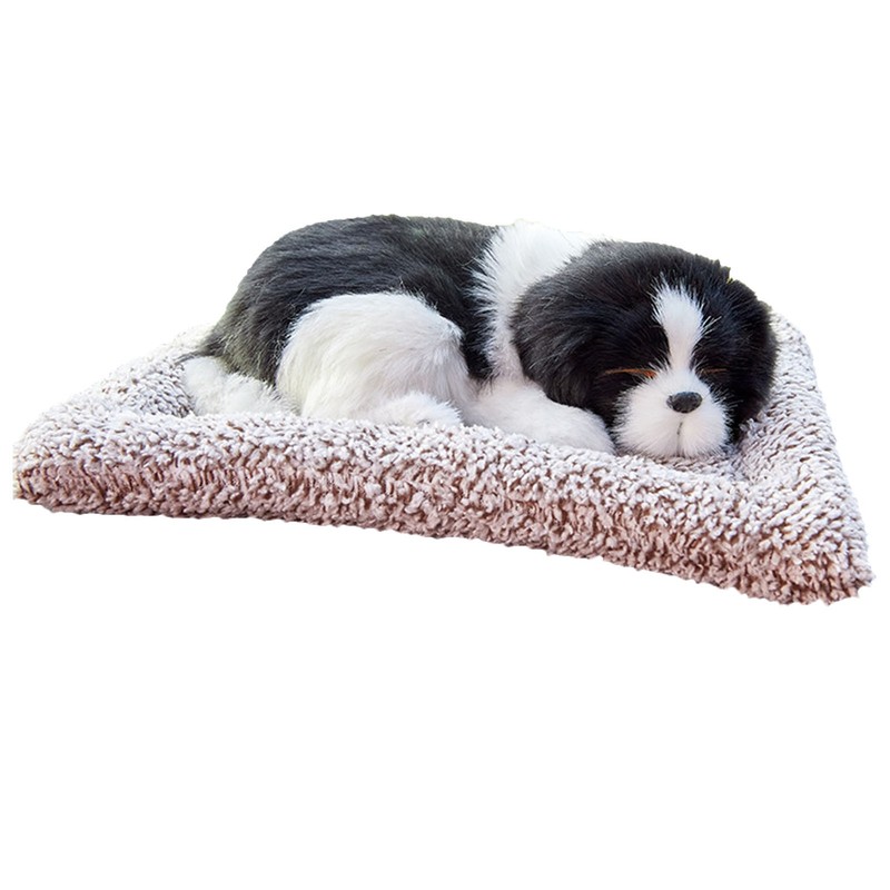 Actived Carbon Dog Plush Toy Odor Removal Air Purification Sleeping