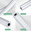 M METERXITY 1-Pack 300mm 6063 Aluminum Round Tube, 10mm ID