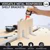 OMIDEAS 20 x Angle Bracket (60 x 60 x 16)