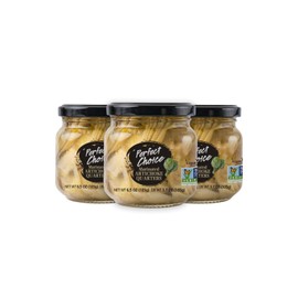 Perfect Choice Artichoke Quarters Marinated - Delicious artichoke for Salads, Pizzas & More - 6.5 oz (Pack of 3)