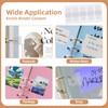 500PCS Clear Binder Hole Reinforcement Stickers, Self-Adhesive Hole Punch Reinforcement