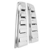 2PCS Car Tail Light Trim Frame Electroplating Bright Glossy Rust