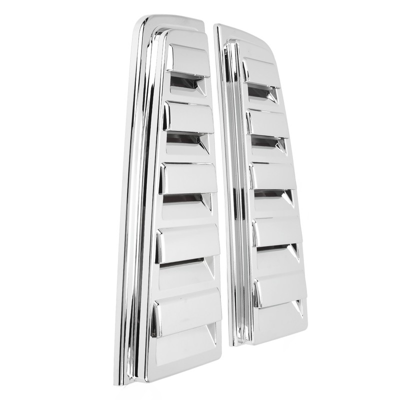 2PCS Car Tail Light Trim Frame Electroplating Bright Glossy Rust