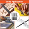 10-Piece Metal File Set for Metal and Wood, Small File