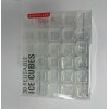 Kikkerland Reusable Square Clear Ice Cubes - Set of 60