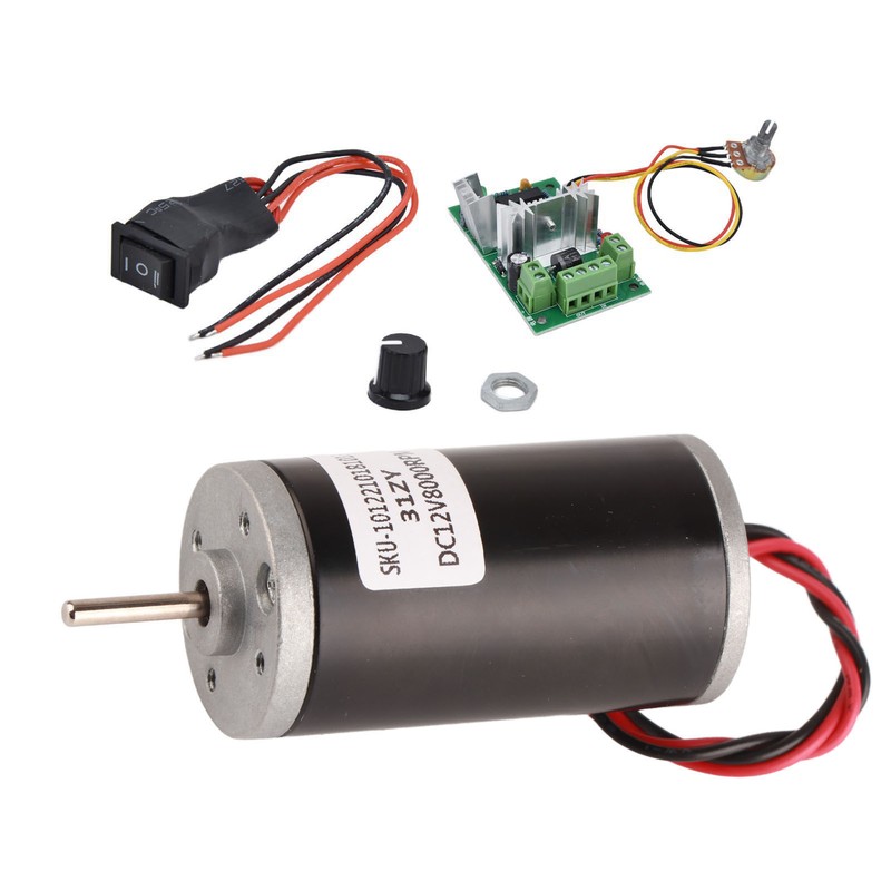 DC Permanent Magnet Motor Low Noise Mini High Speed CW