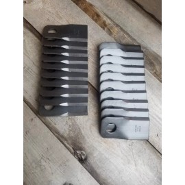 New Holland H7450 H7550 NEW HOLLAND DISC MOWER BLADES - OEM PART NUMBER 48054133 & 48054136
