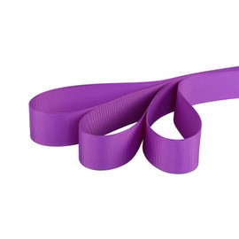 Ribbonitlux 1" Wide Solid Grosgrain Ribbon 25 Yards (465-Purple）, Set for Gift Wrapping, Party Decor, Sewing Applications, Wedding and Craft
