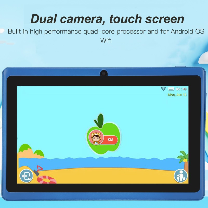 Kids Tablet 7 Inch HD Display Eye Protection Screen 8GB