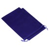 PATIKIL Microfiber Pouch 30x20cm Dark Blue 2pcs Soft Storage Drawstring
