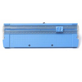 Guillotine Paper Cutter with Cutting Edge for Cutting and Folding Straight Lines on A5, A4 and Smaller Paper Sizes, for Scrapbooking, Card Making and Crafts