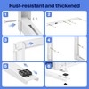 Della Outdoor Wall Mounting Bracket for Ductless 6000-36000 BTU Mini
