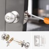 AMOTOFO Door Knobs with Lock Round Style Knob, Perfect for