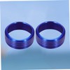 Mikinona 2Pcs Air Condition Knob Ring Covers for Impreza Crosstrek