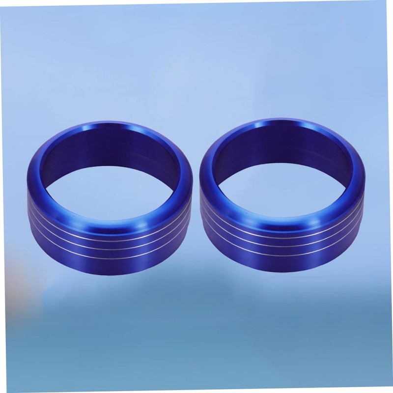Mikinona 2Pcs Air Condition Knob Ring Covers for Impreza Crosstrek
