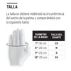 Truper GU-413, Guantes para jardinero, cubiertos de látex, puño tejido,